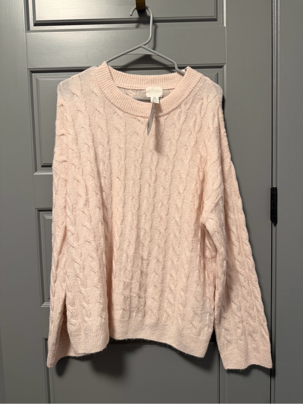 H&M Wool Blend Sweater Pink MEDIUM NWT